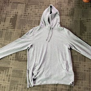 Grey Pacsun sweatshirt. Side zippers L